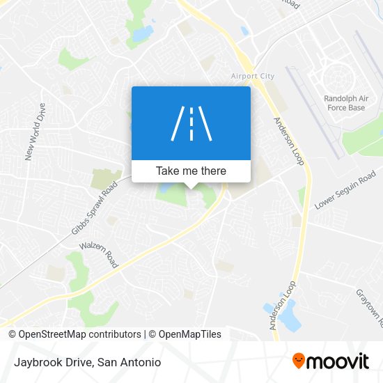 Jaybrook Drive map