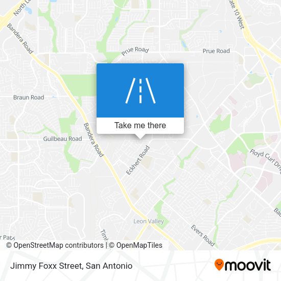 Jimmy Foxx Street map