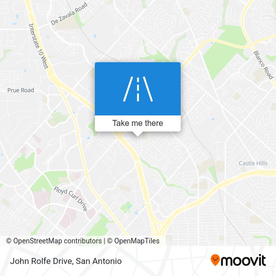 Mapa de John Rolfe Drive