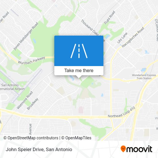 John Speier Drive map