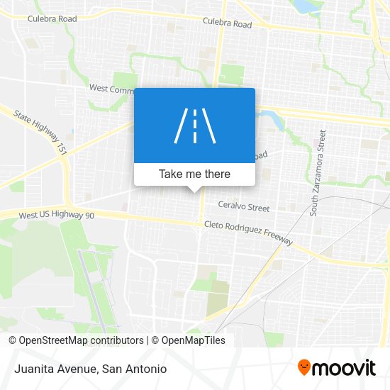 Mapa de Juanita Avenue
