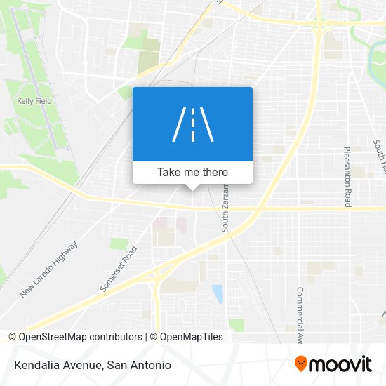Mapa de Kendalia Avenue