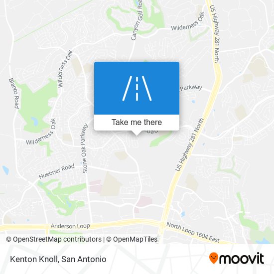 Kenton Knoll map