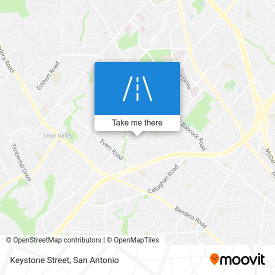 Keystone Street map