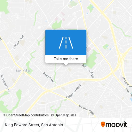 King Edward Street map