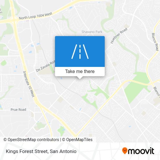 Mapa de Kings Forest Street