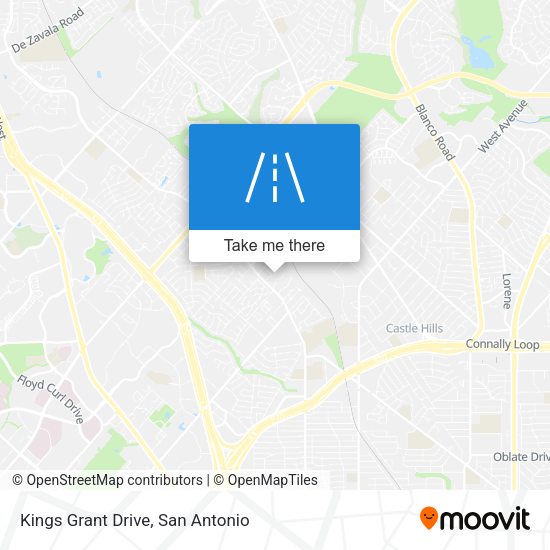 Mapa de Kings Grant Drive