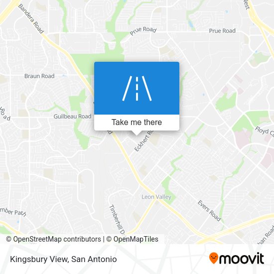 Mapa de Kingsbury View