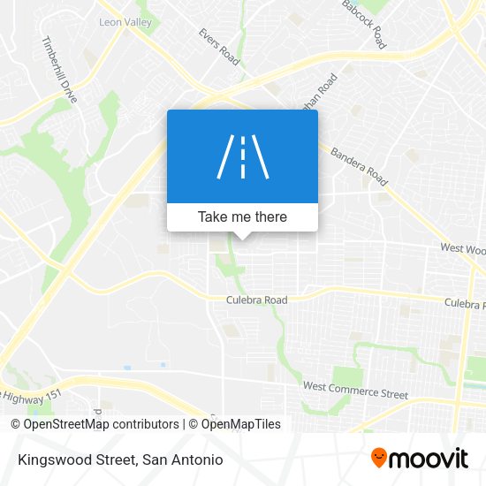 Mapa de Kingswood Street