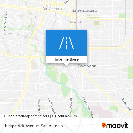 Mapa de Kirkpatrick Avenue