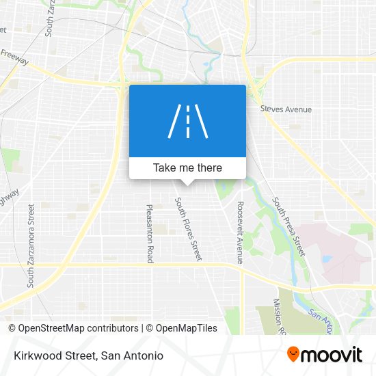 Kirkwood Street map