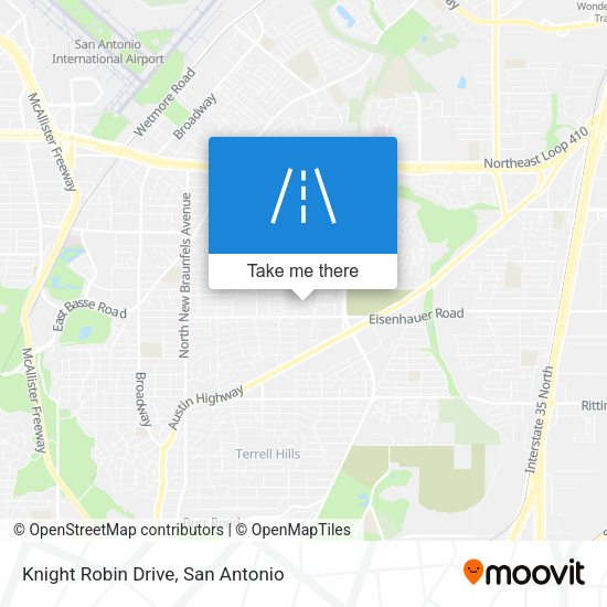 Knight Robin Drive map