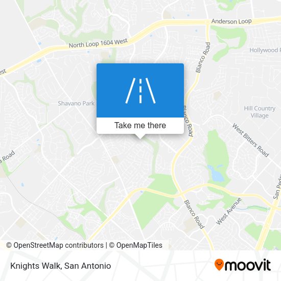 Mapa de Knights Walk