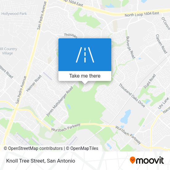 Knoll Tree Street map