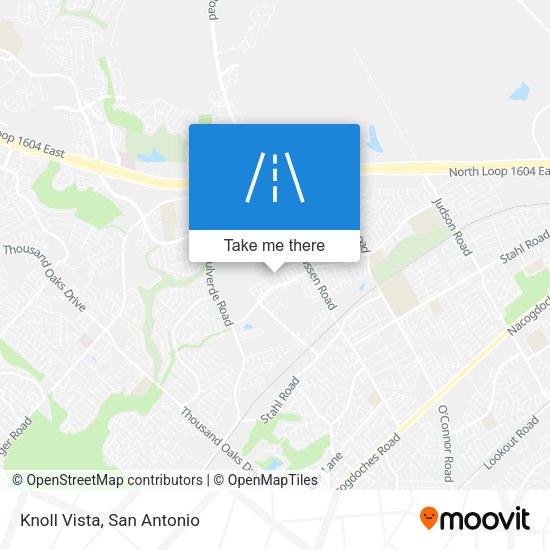 Knoll Vista map