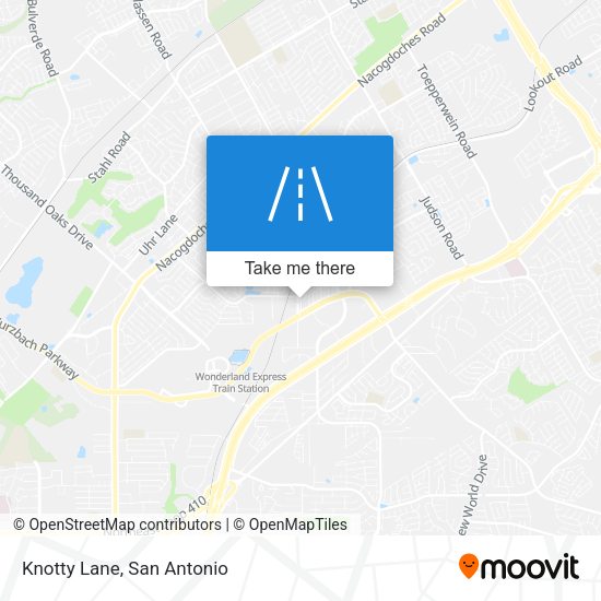 Mapa de Knotty Lane