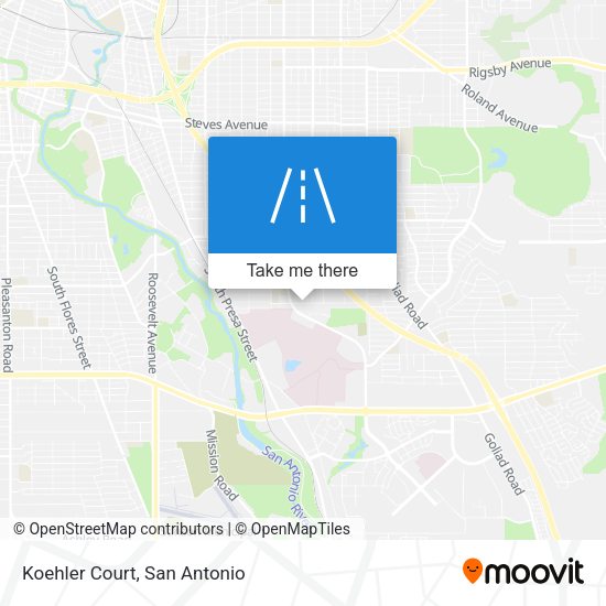Mapa de Koehler Court