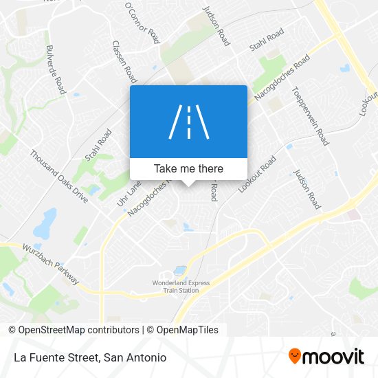 La Fuente Street map