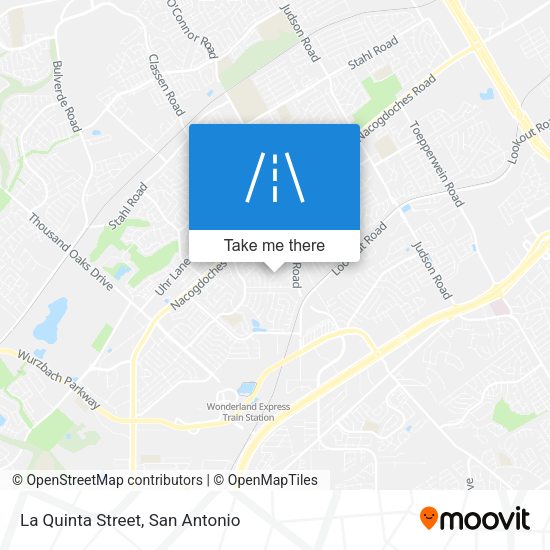 La Quinta Street map