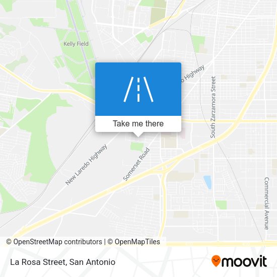 Mapa de La Rosa Street