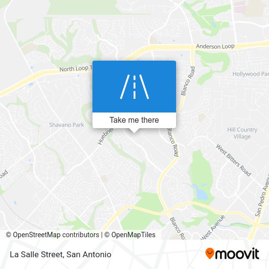 Mapa de La Salle Street