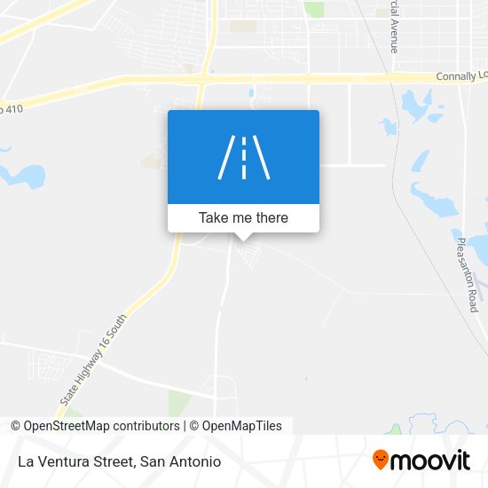 Mapa de La Ventura Street
