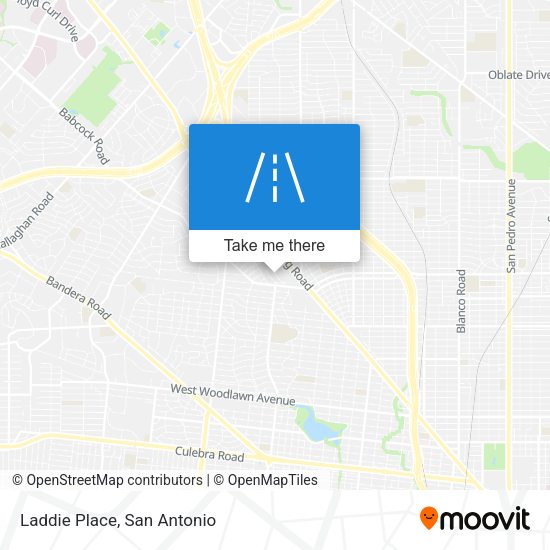 Mapa de Laddie Place