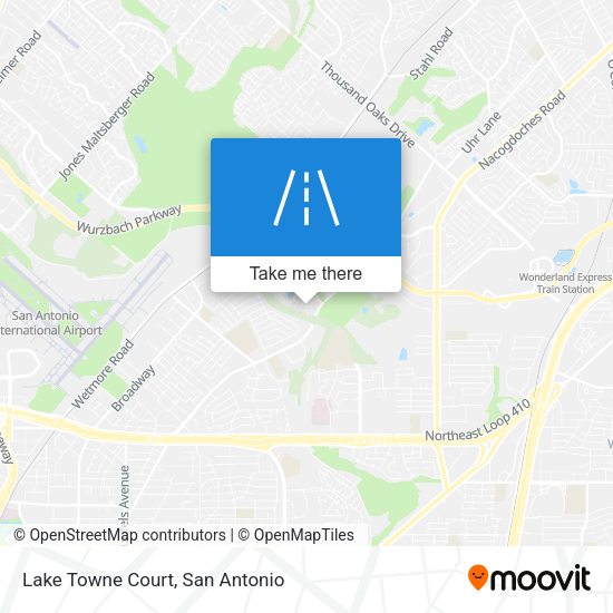 Lake Towne Court map