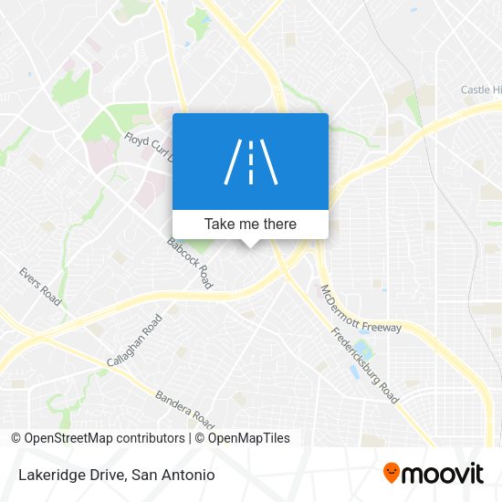Lakeridge Drive map