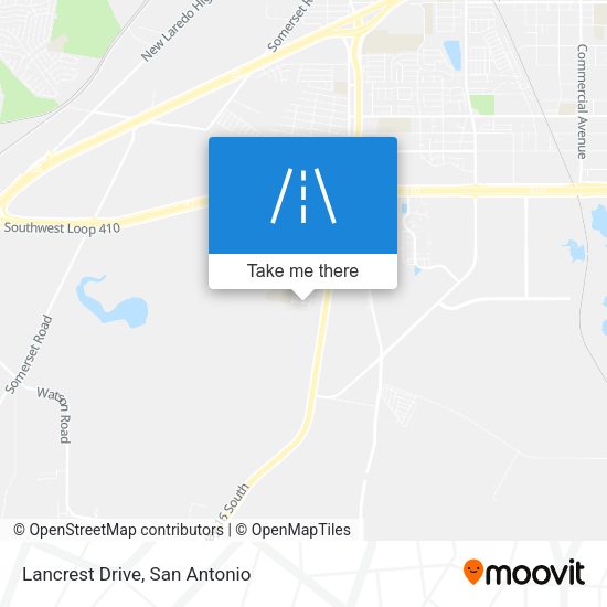 Mapa de Lancrest Drive