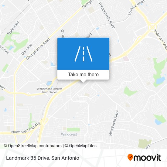 Landmark 35 Drive map