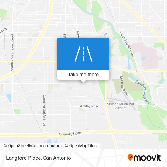 Mapa de Langford Place