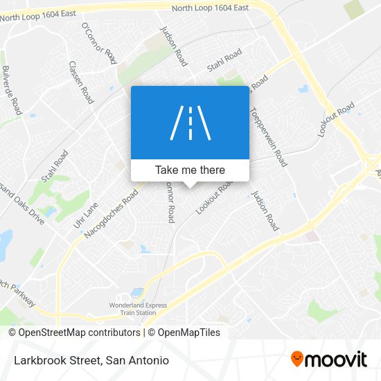 Larkbrook Street map
