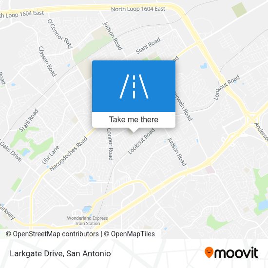 Mapa de Larkgate Drive