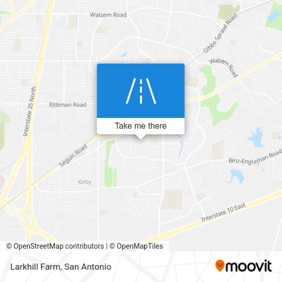 Mapa de Larkhill Farm