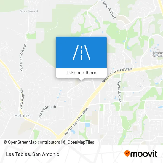 Las Tablas map