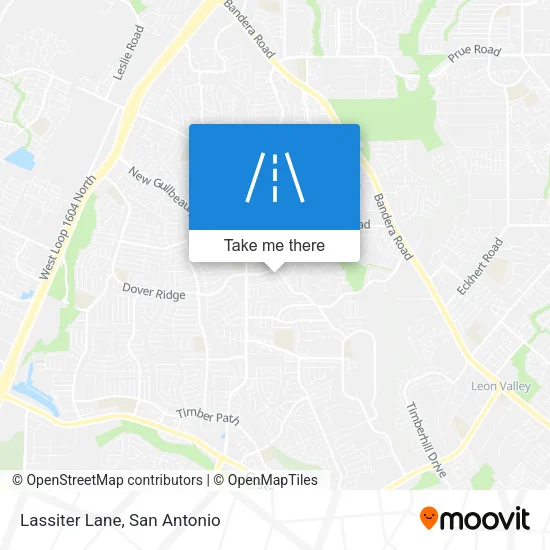 Lassiter Lane map