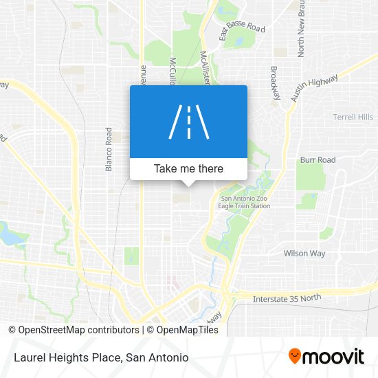 Laurel Heights Place map