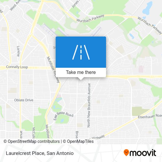 Mapa de Laurelcrest Place