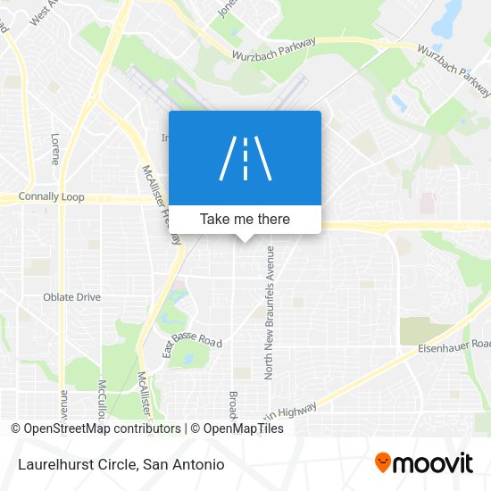 Laurelhurst Circle map