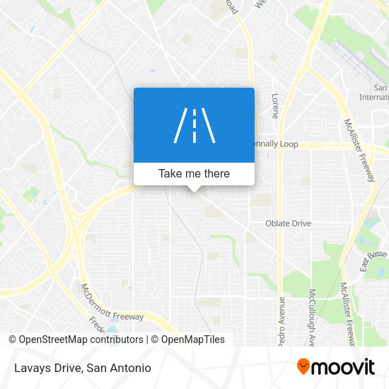 Mapa de Lavays Drive