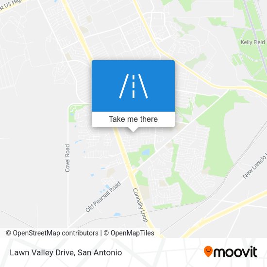 Lawn Valley Drive map