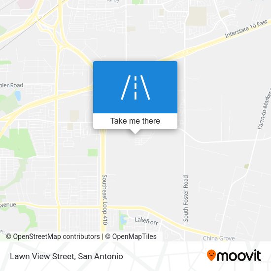 Mapa de Lawn View Street