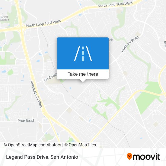 Mapa de Legend Pass Drive