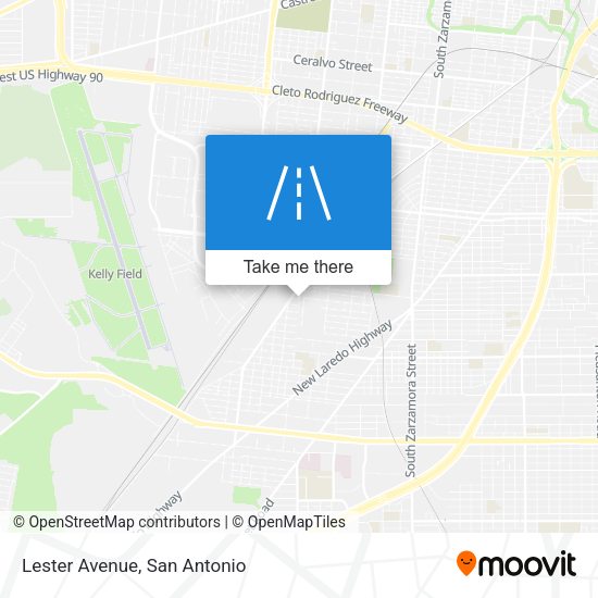 Mapa de Lester Avenue