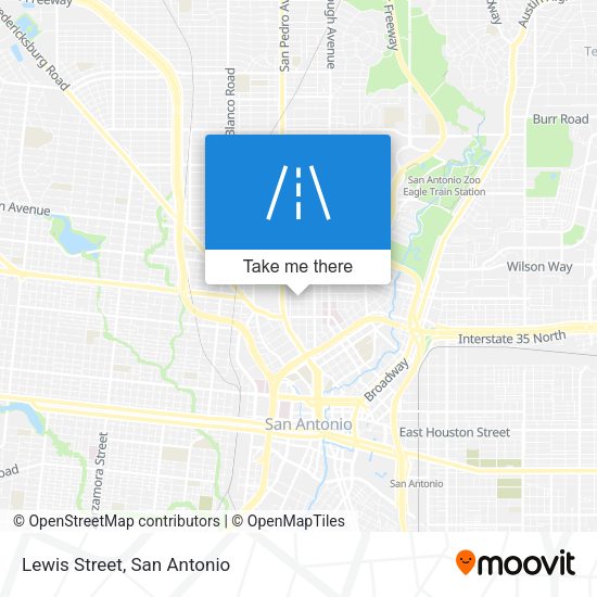 Mapa de Lewis Street