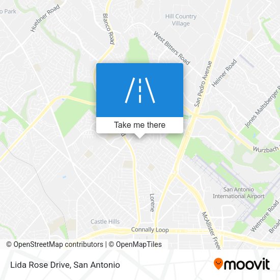 Lida Rose Drive map