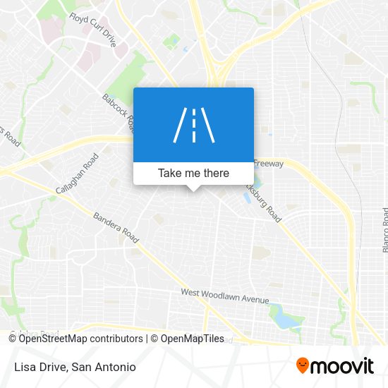 Mapa de Lisa Drive