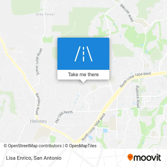 Lisa Enrico map