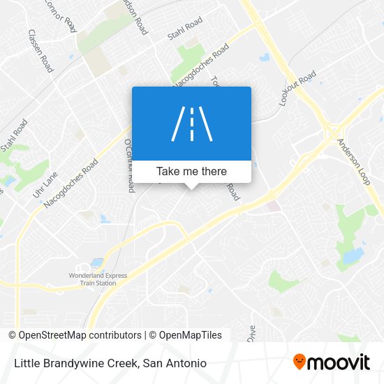 Little Brandywine Creek map